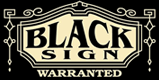 Black Sign