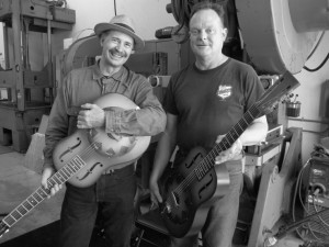 Rambling Steve Gardner & Don Young at National Reso-phonic guitars