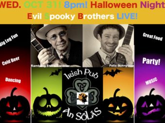 Halloween OCT 31 An SÓLÁS (Yoyogi- 代々木) 8PM~