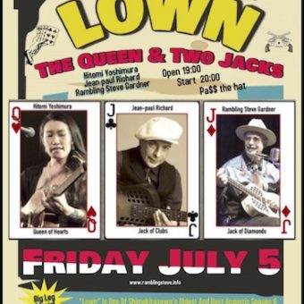 “LOWN” Shimokitazawa FRIDAY JULY . 5, 2019!