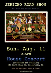 House Concert Aug 11