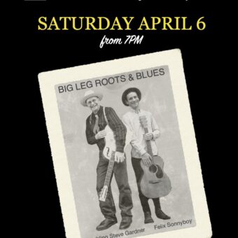 LIGHTHOUSE-TOKYO 4/6 SAT. Rambling Steve Gardner & Felix Sonnyboy  Big Leg Roots ‘ Blues