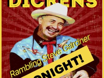 MAY 22 What the Dickens TOKYO Rambling Steve Gardner solo