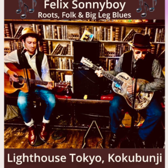 Lighthouse (Kokubunji) Nov. 30 (SAT.) Rambling Steve Gardner & Felix Sonnyboy