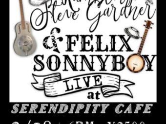 SERENDIPITY CAFE (Chigasaki) 3/28 Felix Sonnyboy & Rambling Steve Gardner 6PM ¥2,500