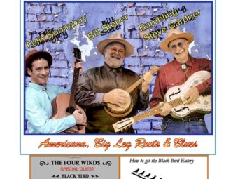 (July 4 Black Bird Eatery) JERICHO ROAD SHOW 2025 JAPAN TOUR JULY 4-July 19 Rambling Steve Gardner, Bill Steber, Felix Sonnyboy & guest